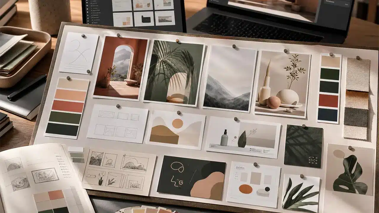 Visual Content yang konsisten membantu membangun identitas brand perusahaan.